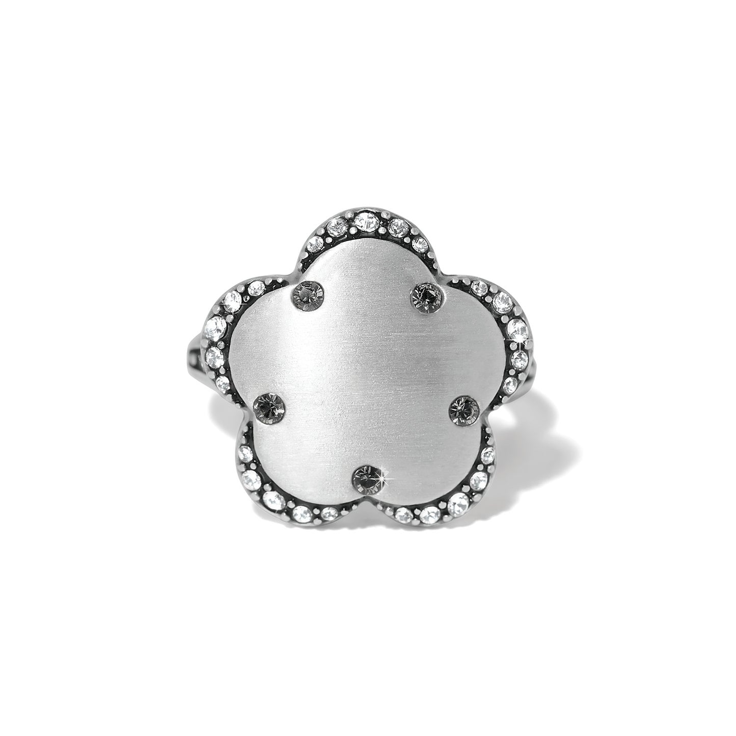 Gaia Flower Silver Ring