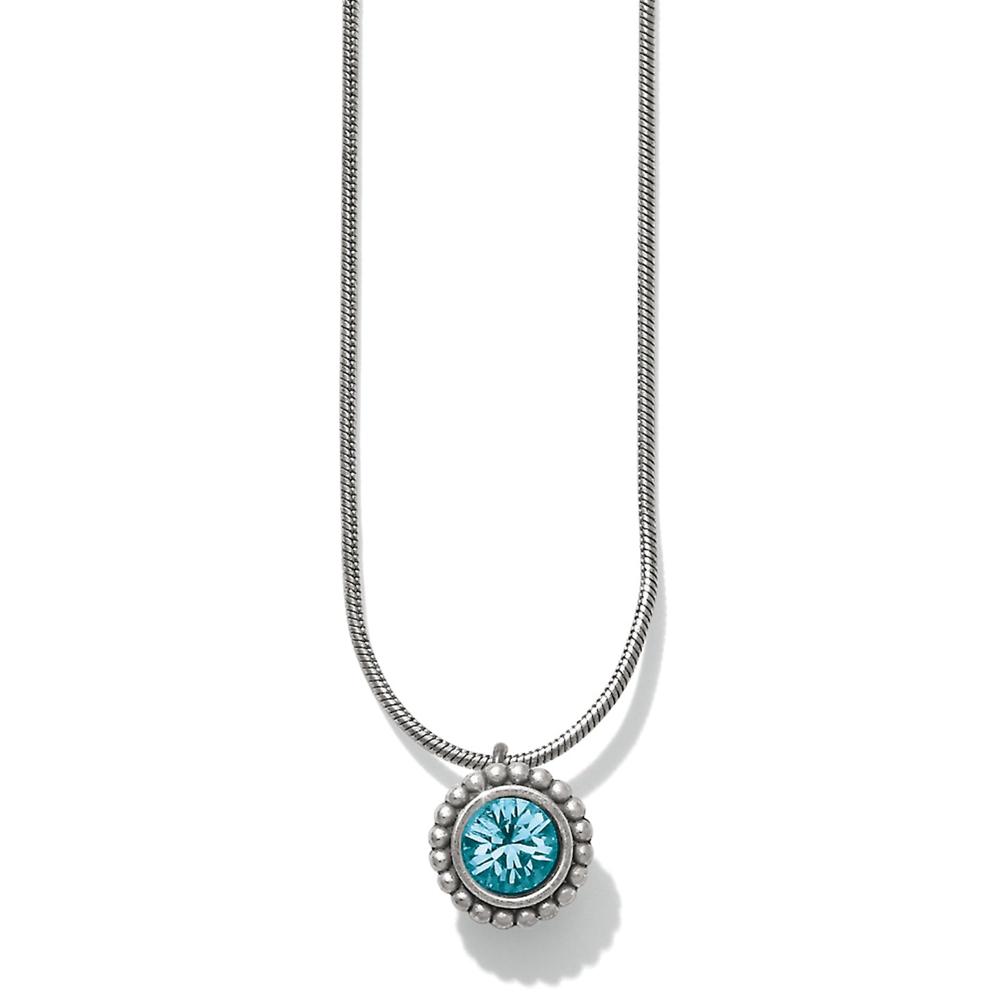 Twinkle Aquamarine Necklace