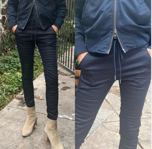 Shely Blue Stripe Pant