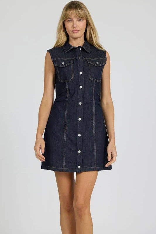 Saira Denim Dress