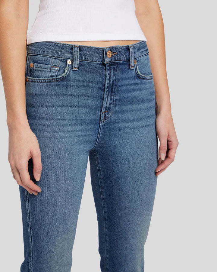 Luxe Vintage Hi Waist Slim Kick