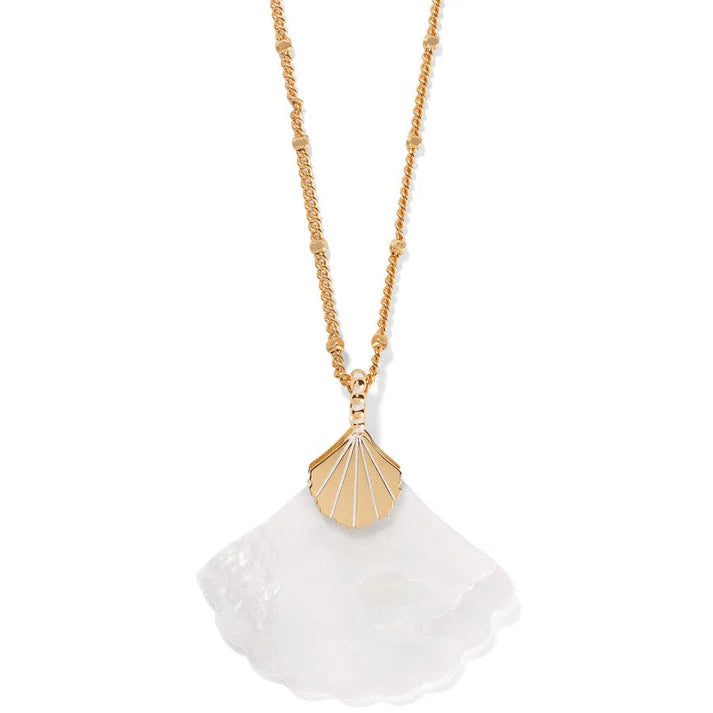 Sunset Cove Mother of Pearl Shell Necklace