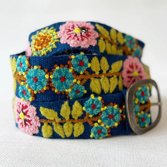 Sunshine Daydream Embroidered Belt