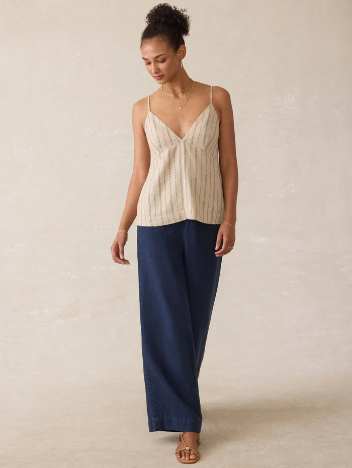 Riviera Linen Tank