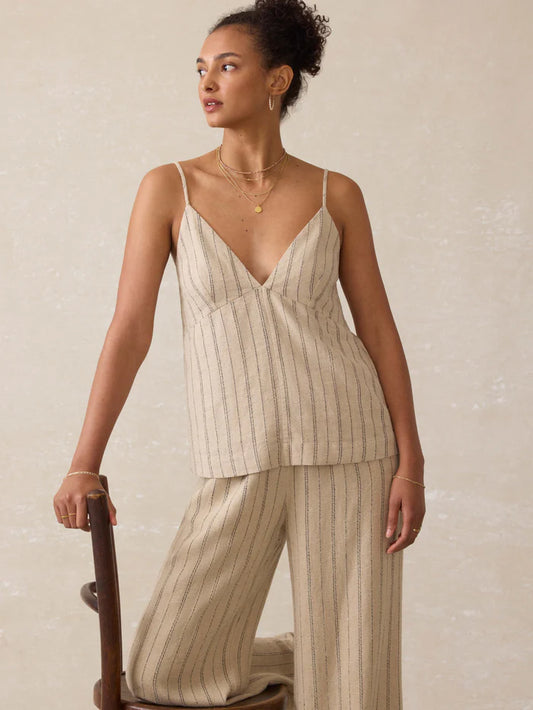 Riviera Linen Tank
