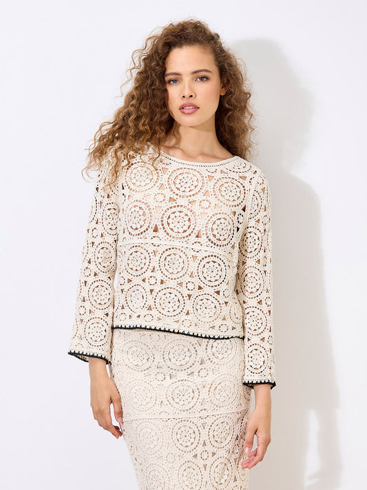 Crochet Circles Top