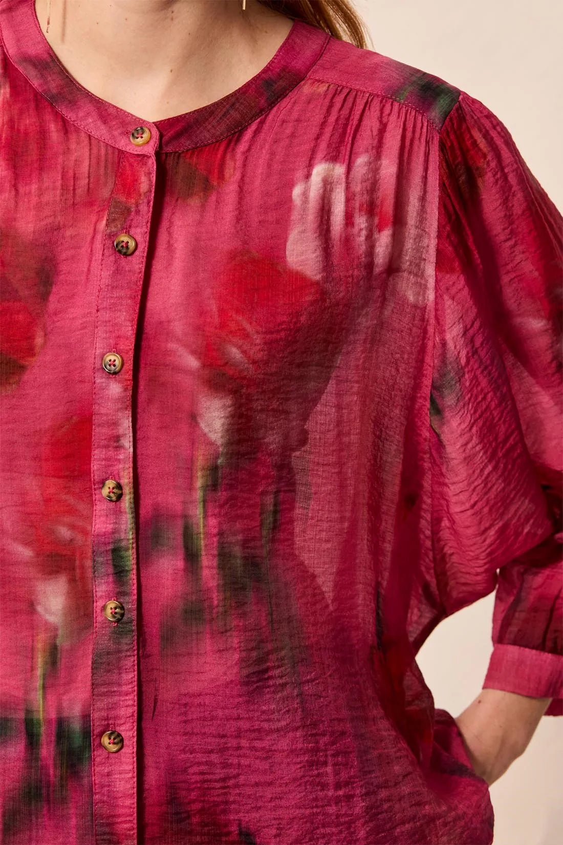 Dolman Sleeve Blouse