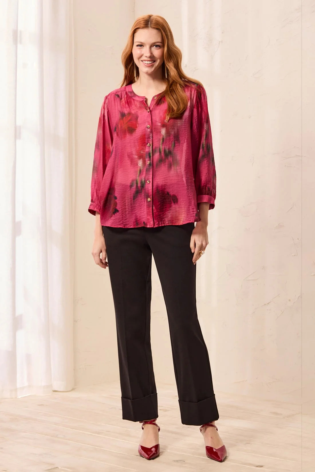 Dolman Sleeve Blouse