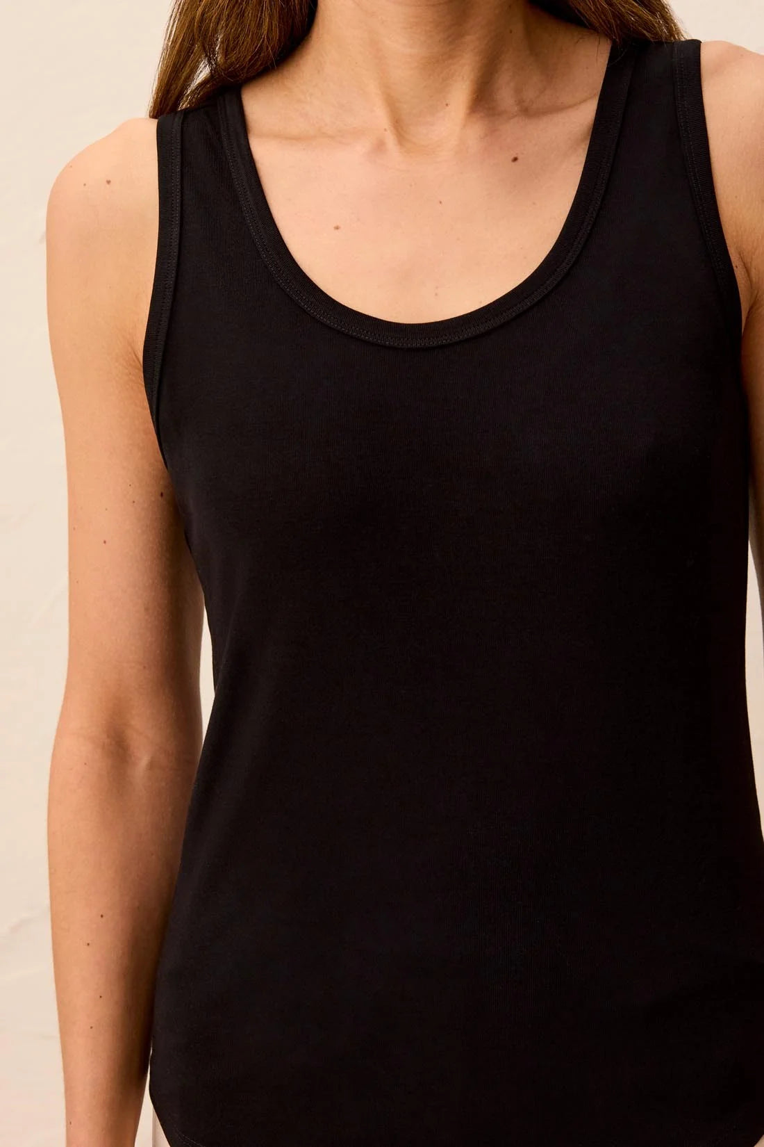 Sleeveless Knit Tank Top