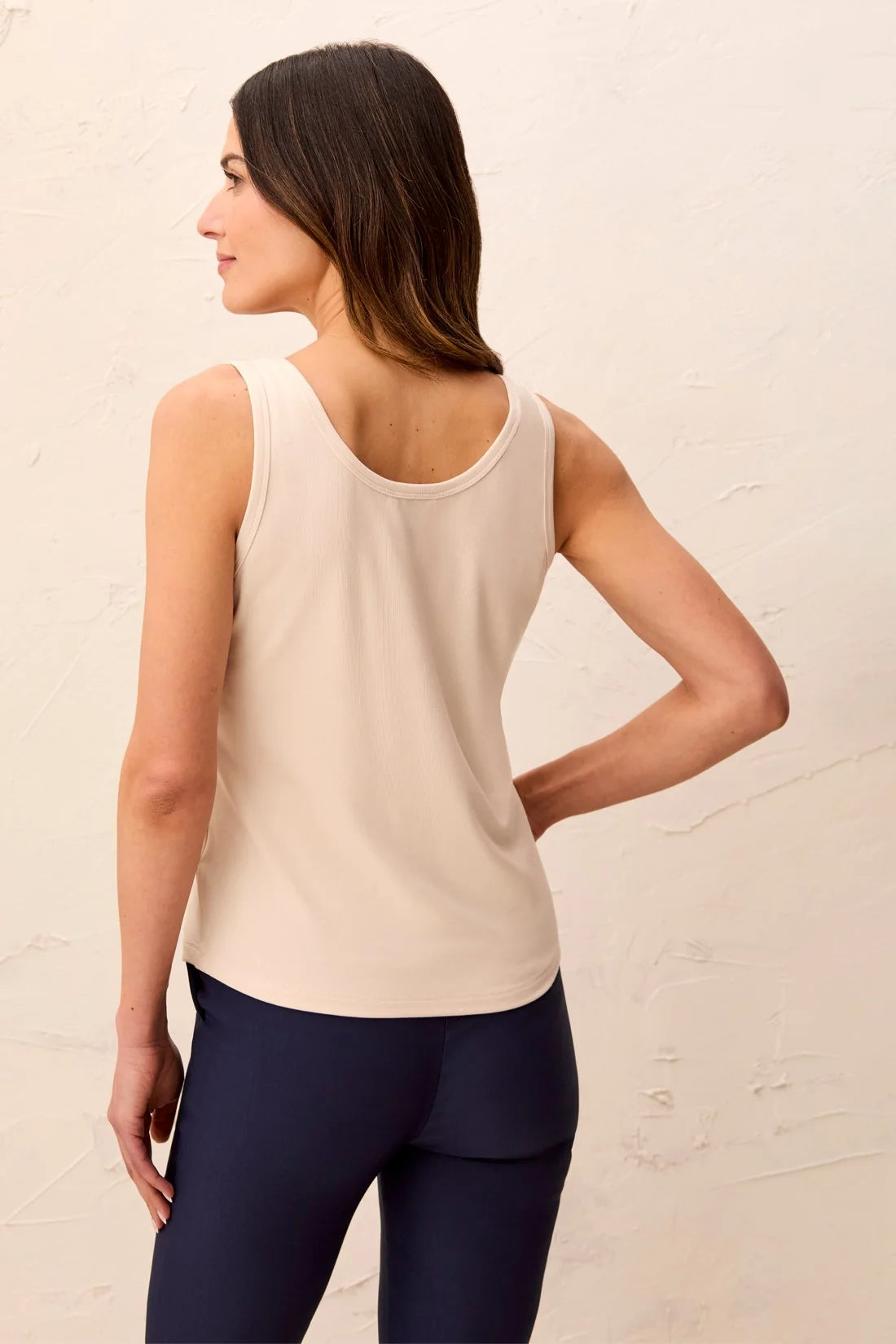 Sleeveless Knit Tank Top