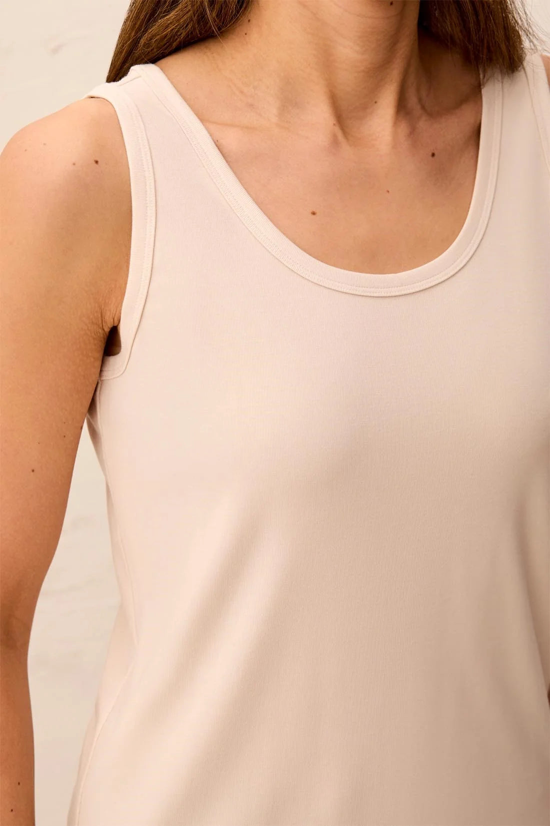 Sleeveless Knit Tank Top