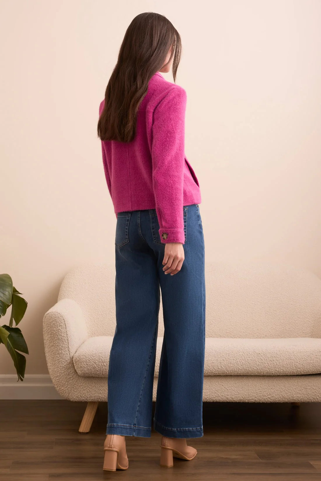 Button Front Lined Jacket