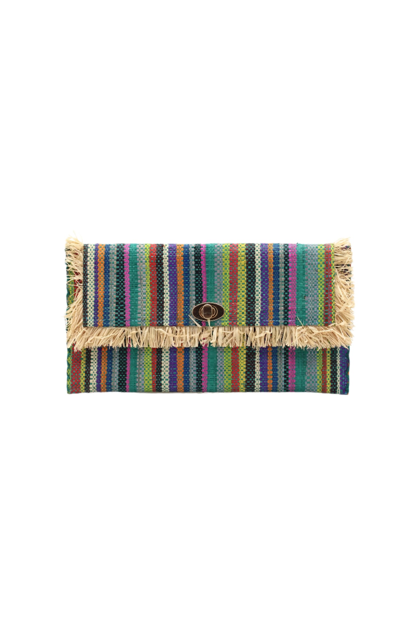 Sophie Straw Envelope Clutch