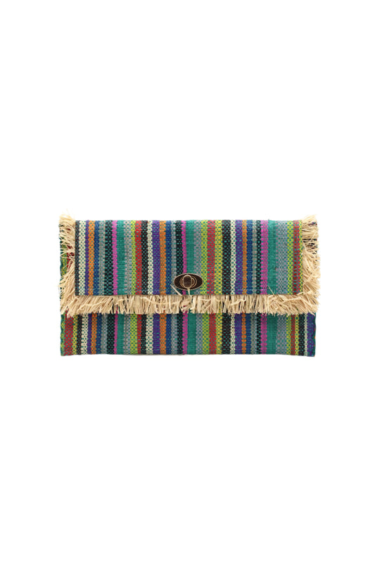 Sophie Straw Envelope Clutch