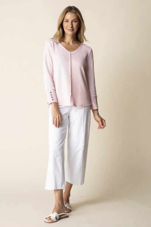 Opposites Attract Snap Sleeve Tee