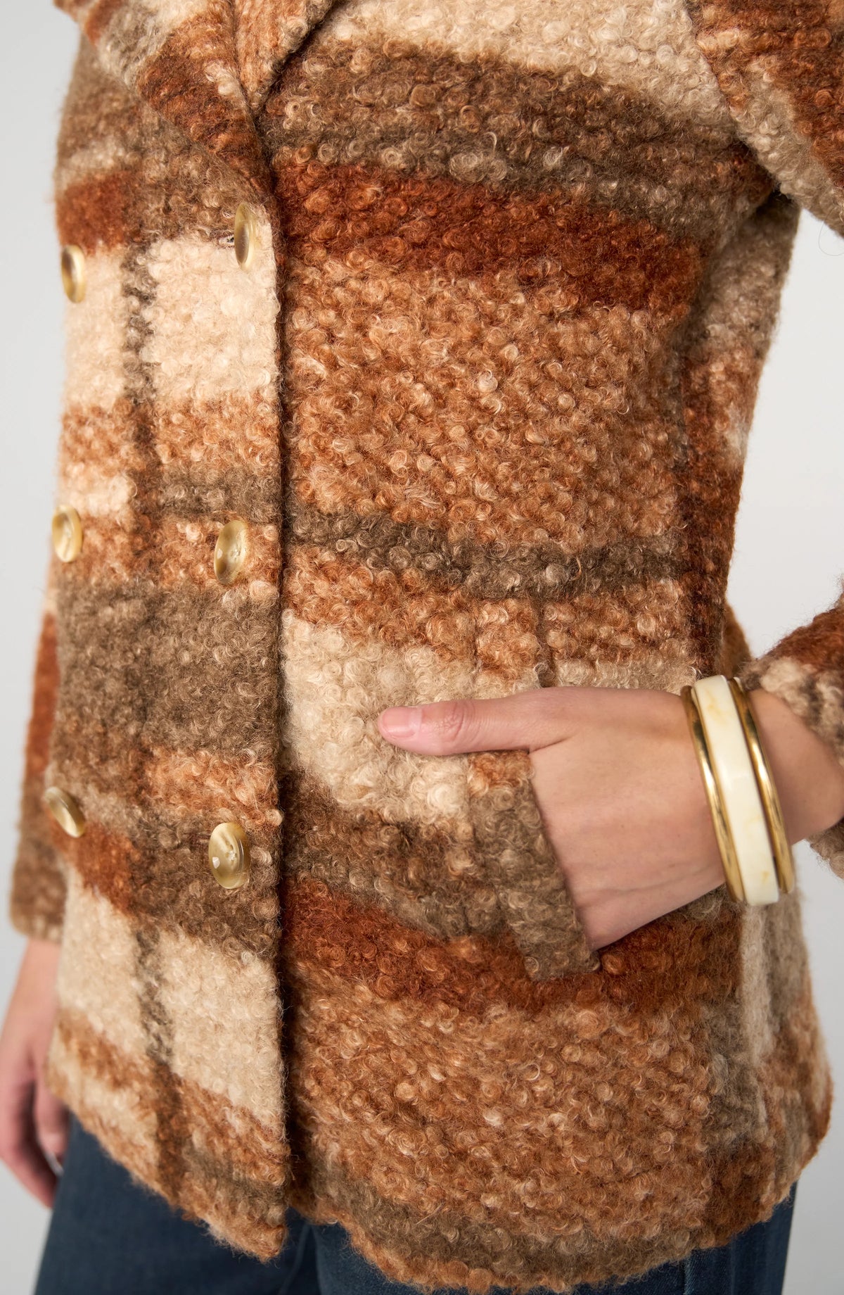 Double Breasted Peacoat