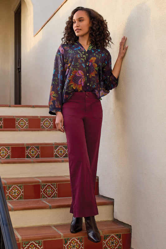 Flowy Dolman Blouse