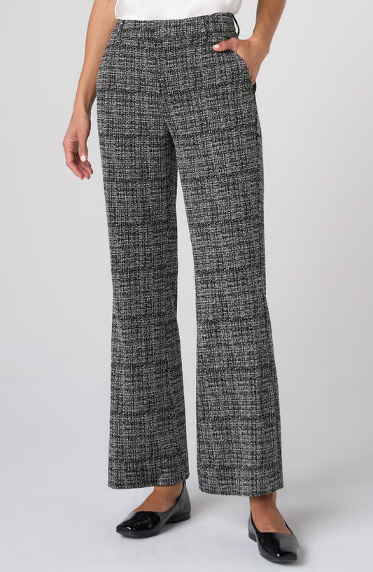 Mid Rise Ankle  Flair Trouser