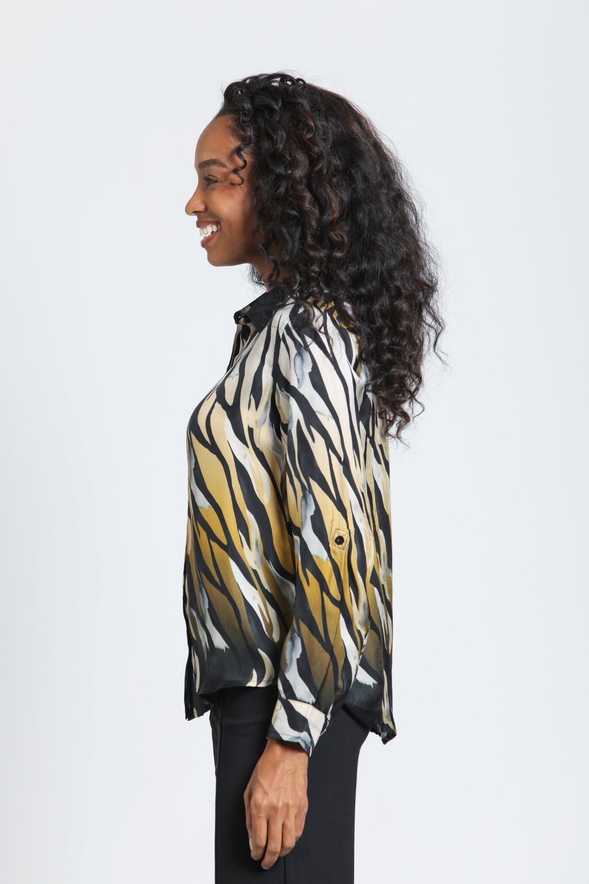Button-Up with Roll-up Sleeve