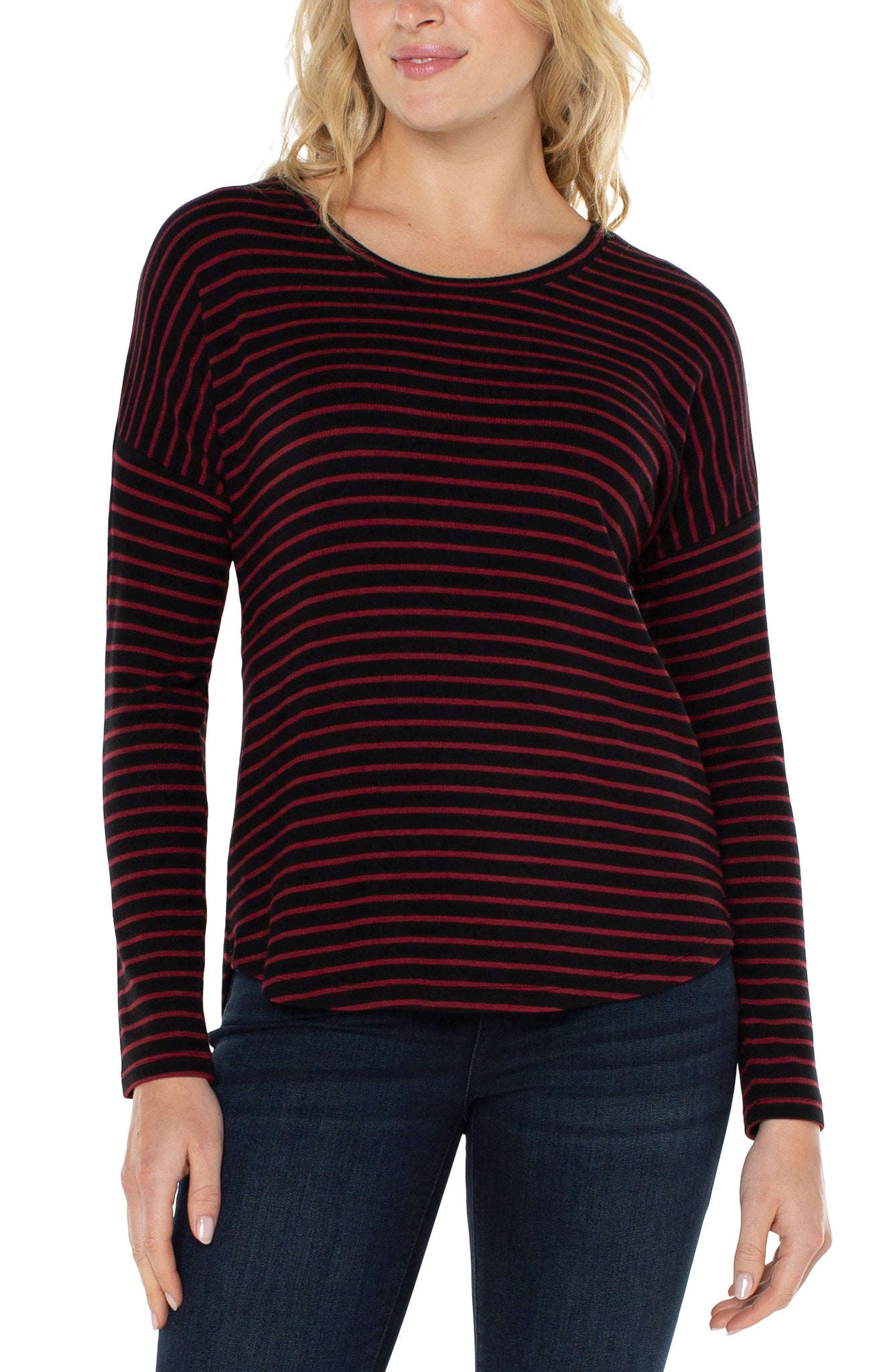 Long Sleeve Crew Neck Top