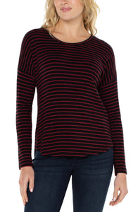 Long Sleeve Crew Neck Top