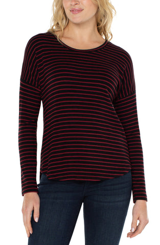 Long Sleeve Crew Neck Top