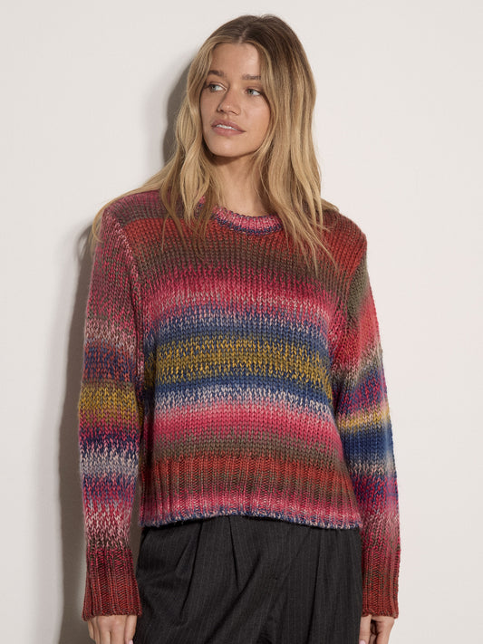 Chunky Knit Multicolor Sweater