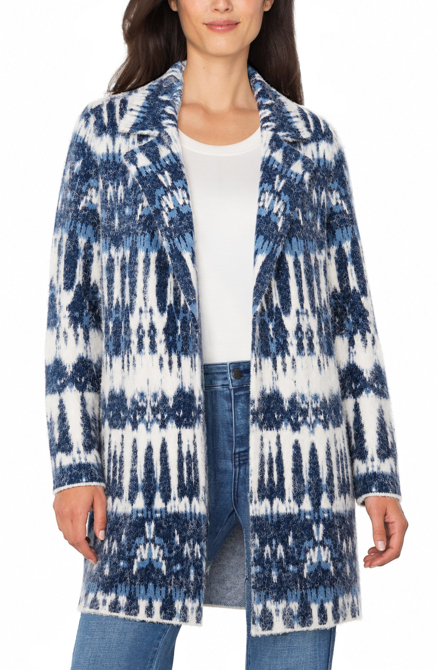 Open Front Coatigan Sweater