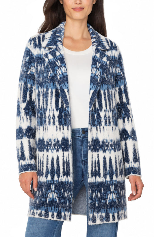 Open Front Coatigan Sweater