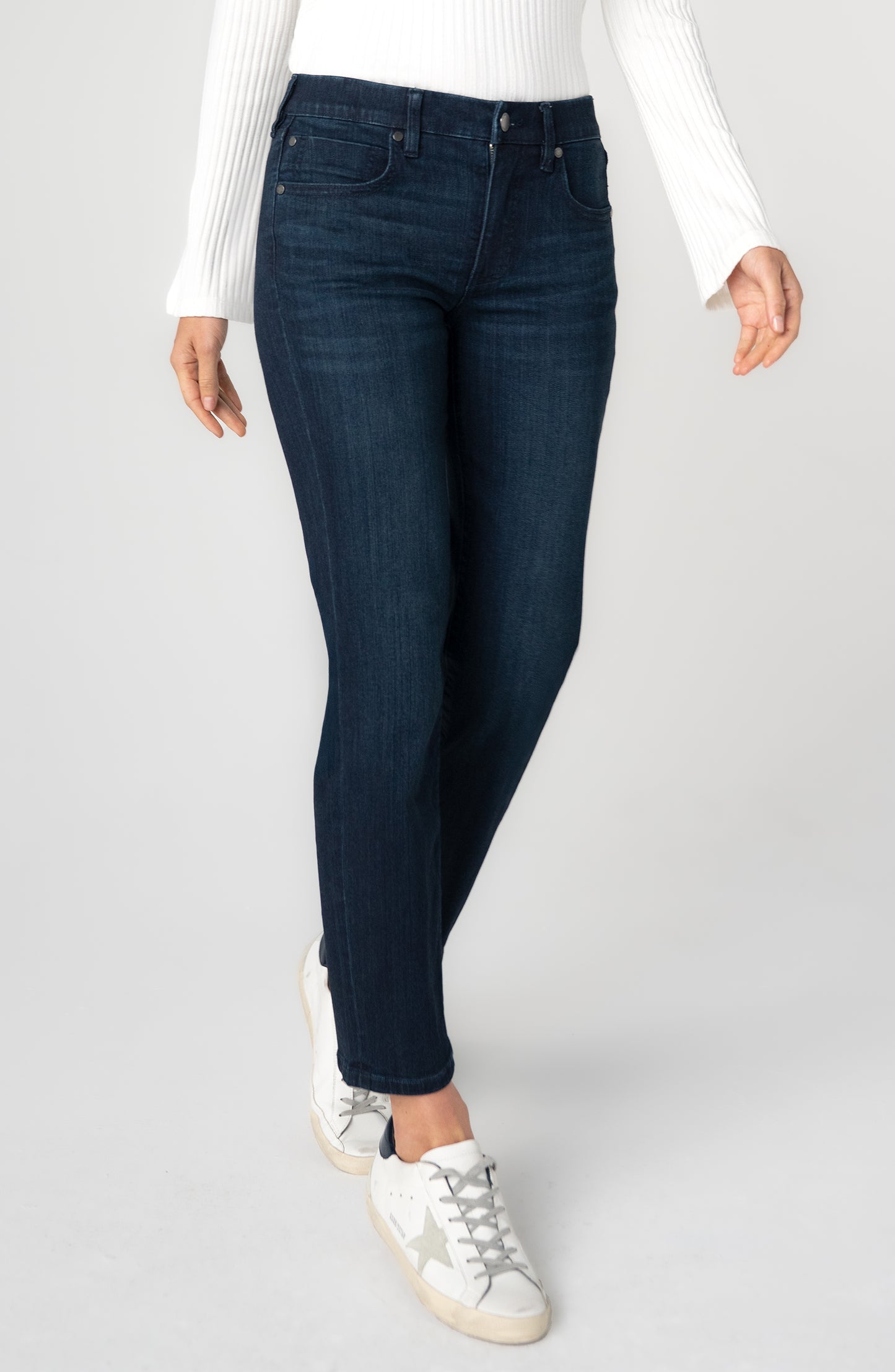 Rowan Low Rise Comfort Waist Slim Jean