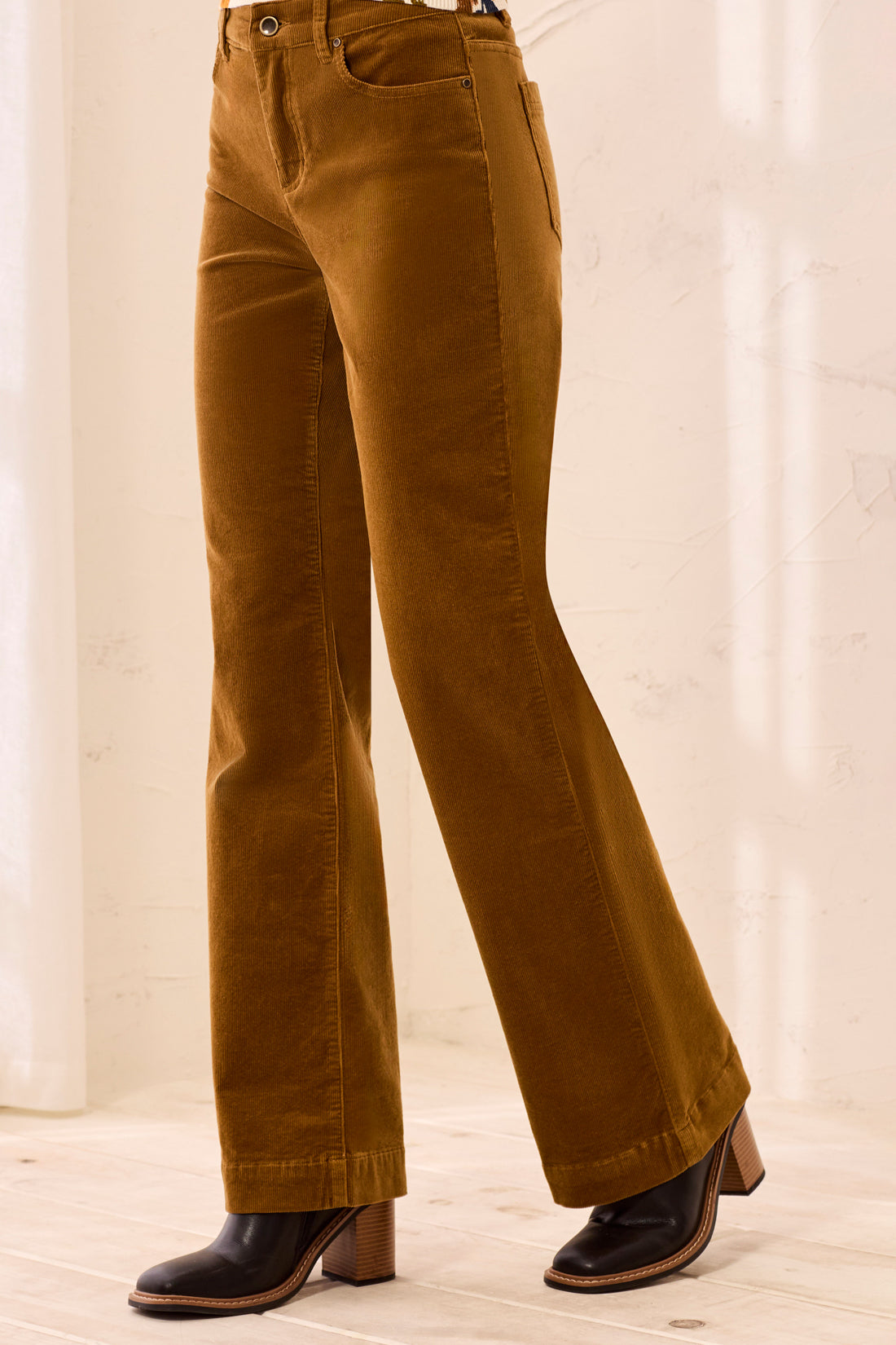 Fly Front 5 Pocket Corduroy Pant