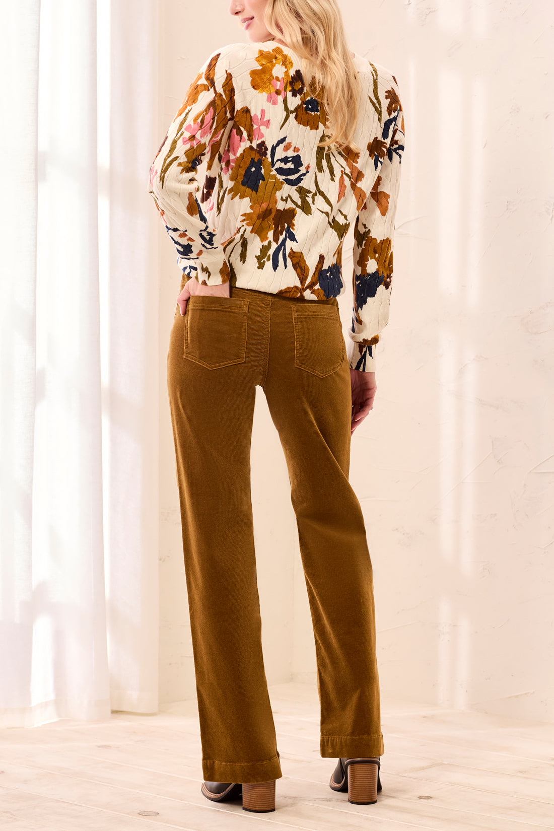 Fly Front 5 Pocket Corduroy Pant