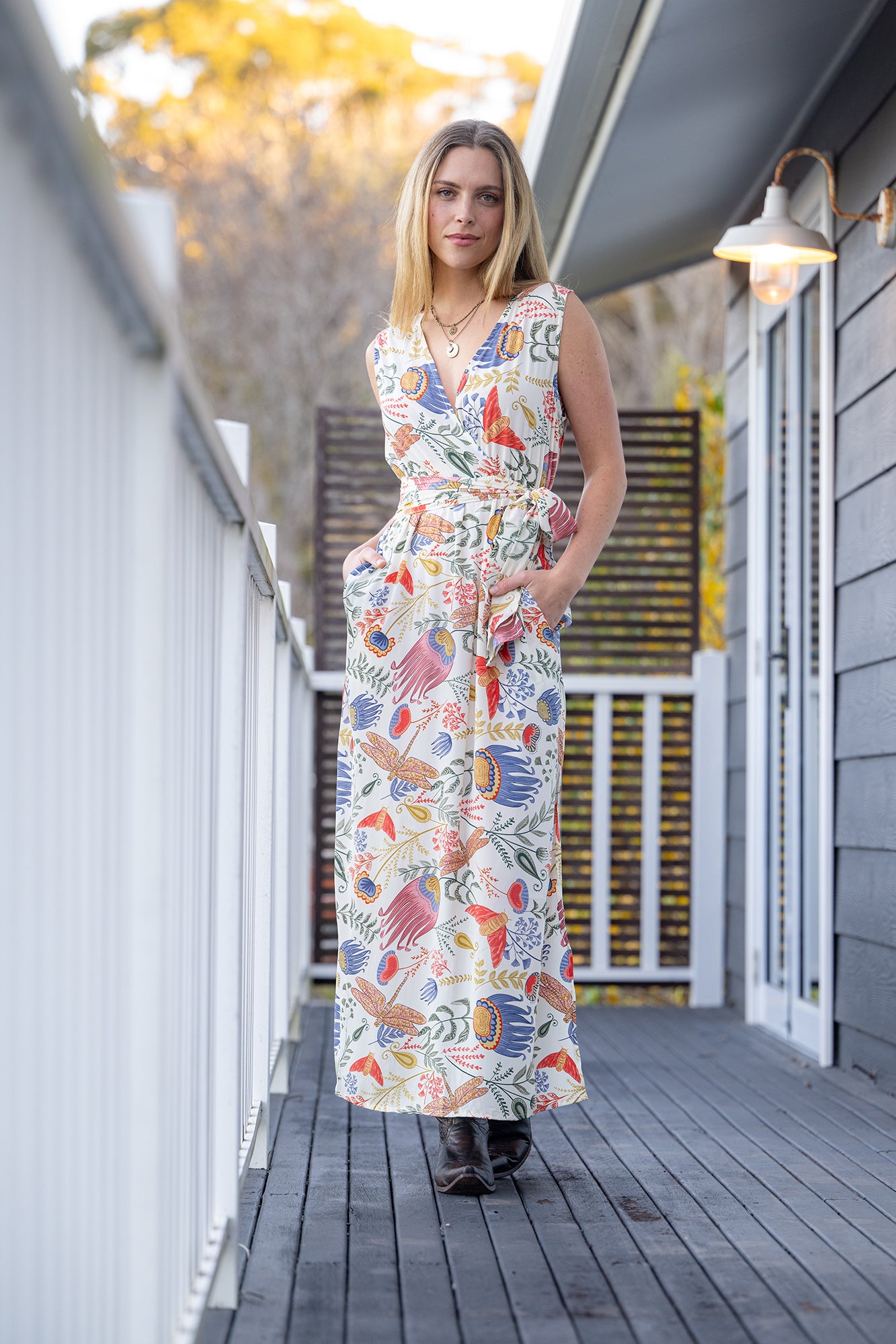 Wingz Sash Dress