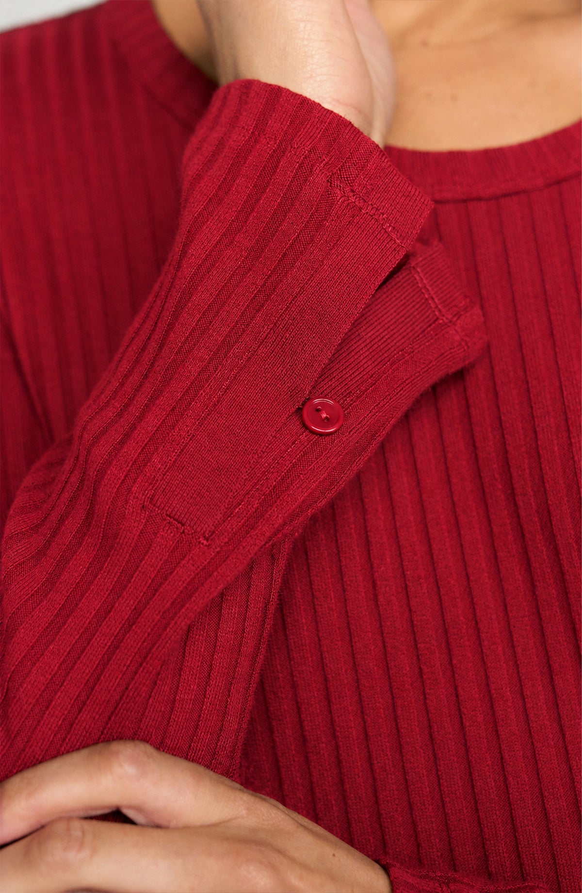 Scoop Neck Knit Top