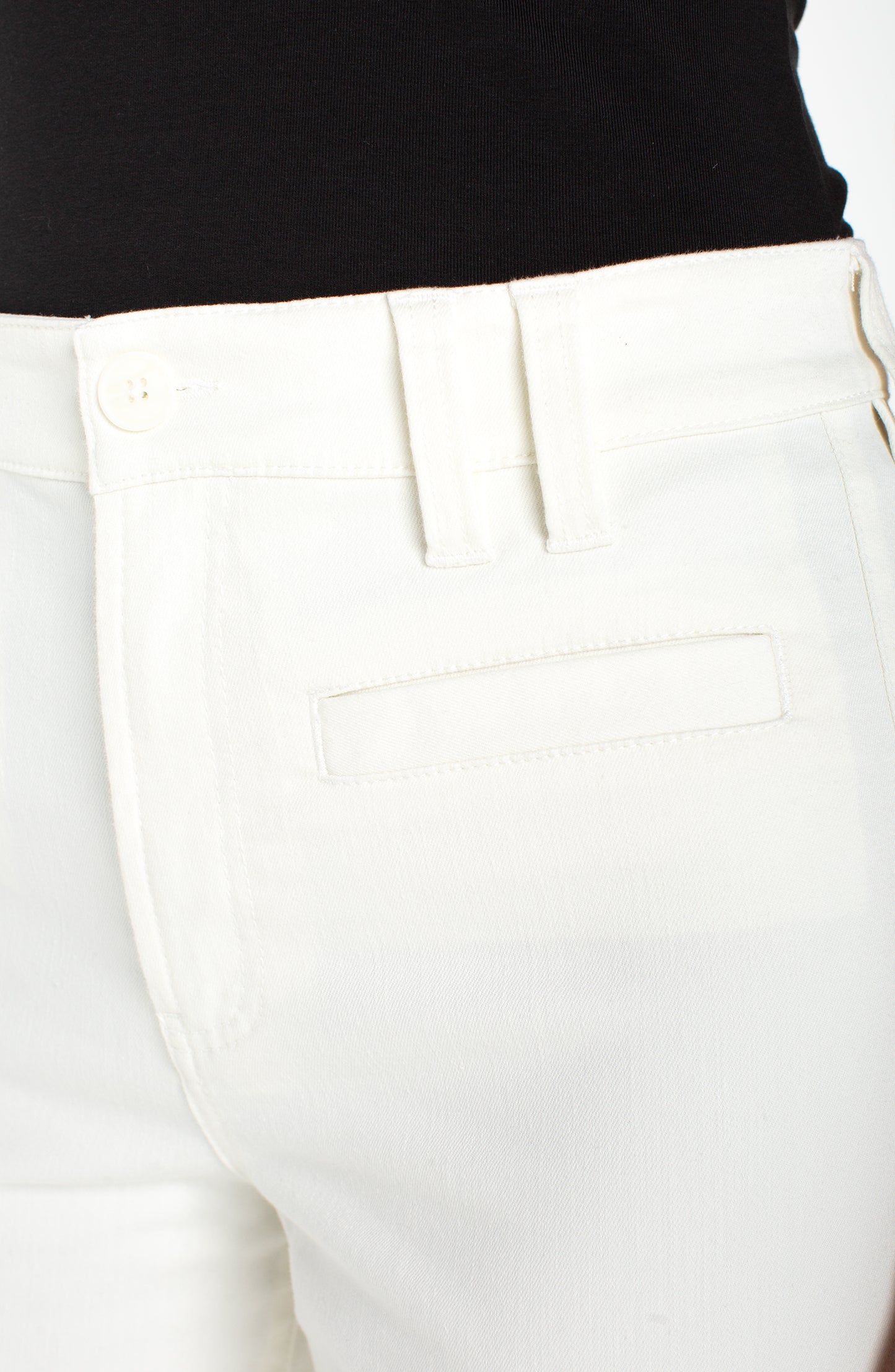 Hi Rise Crop Wide Leg Trouser