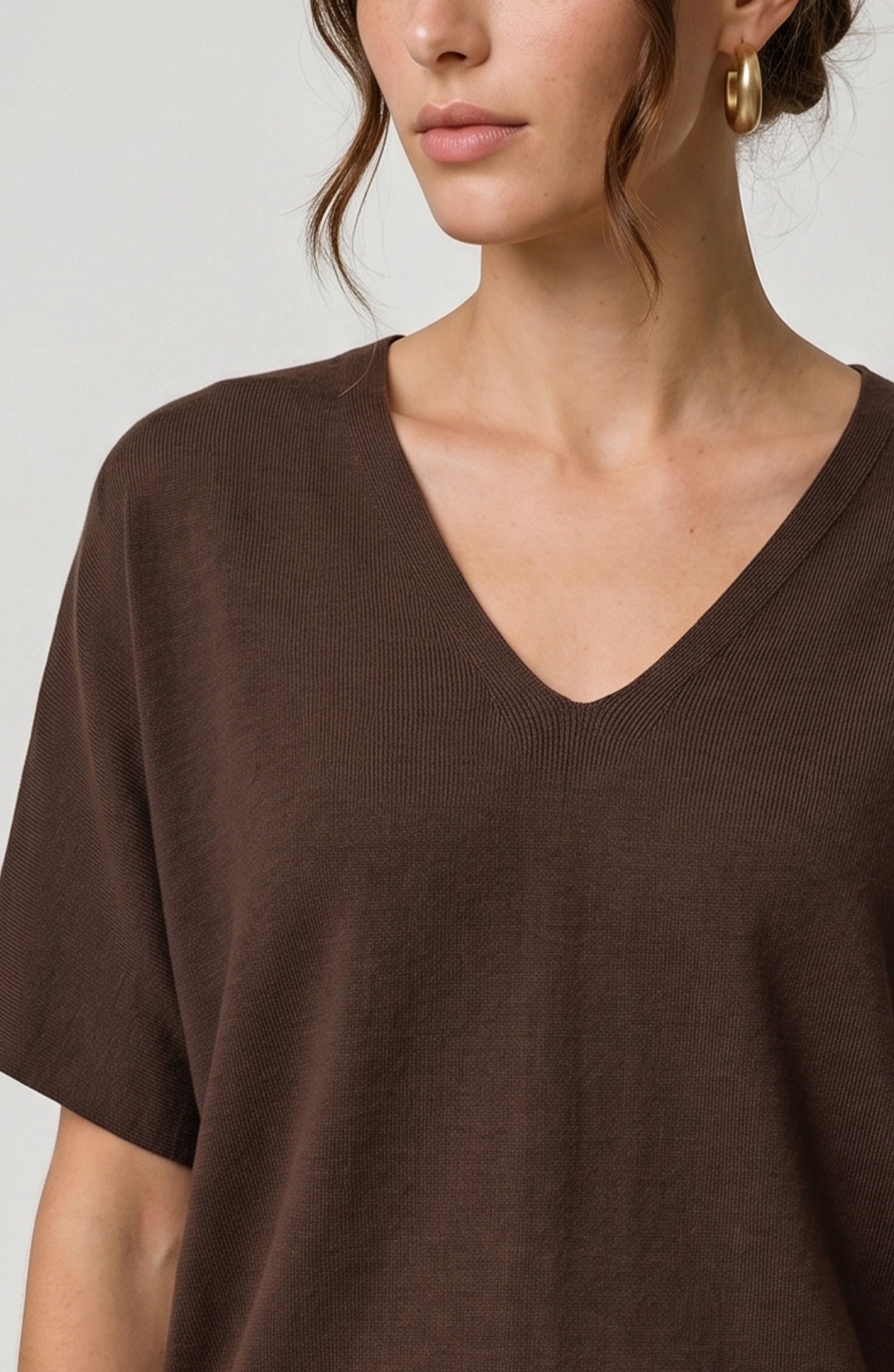 Short Sleeve Popover Top
