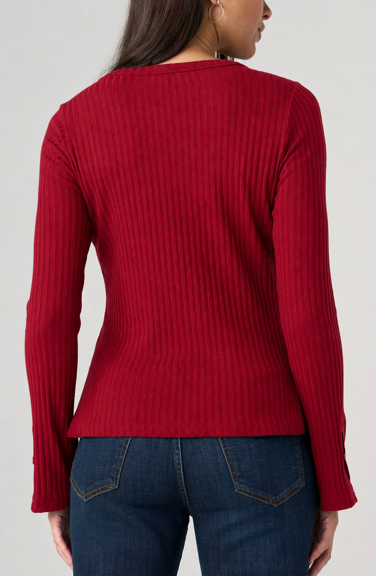 Scoop Neck Knit Top