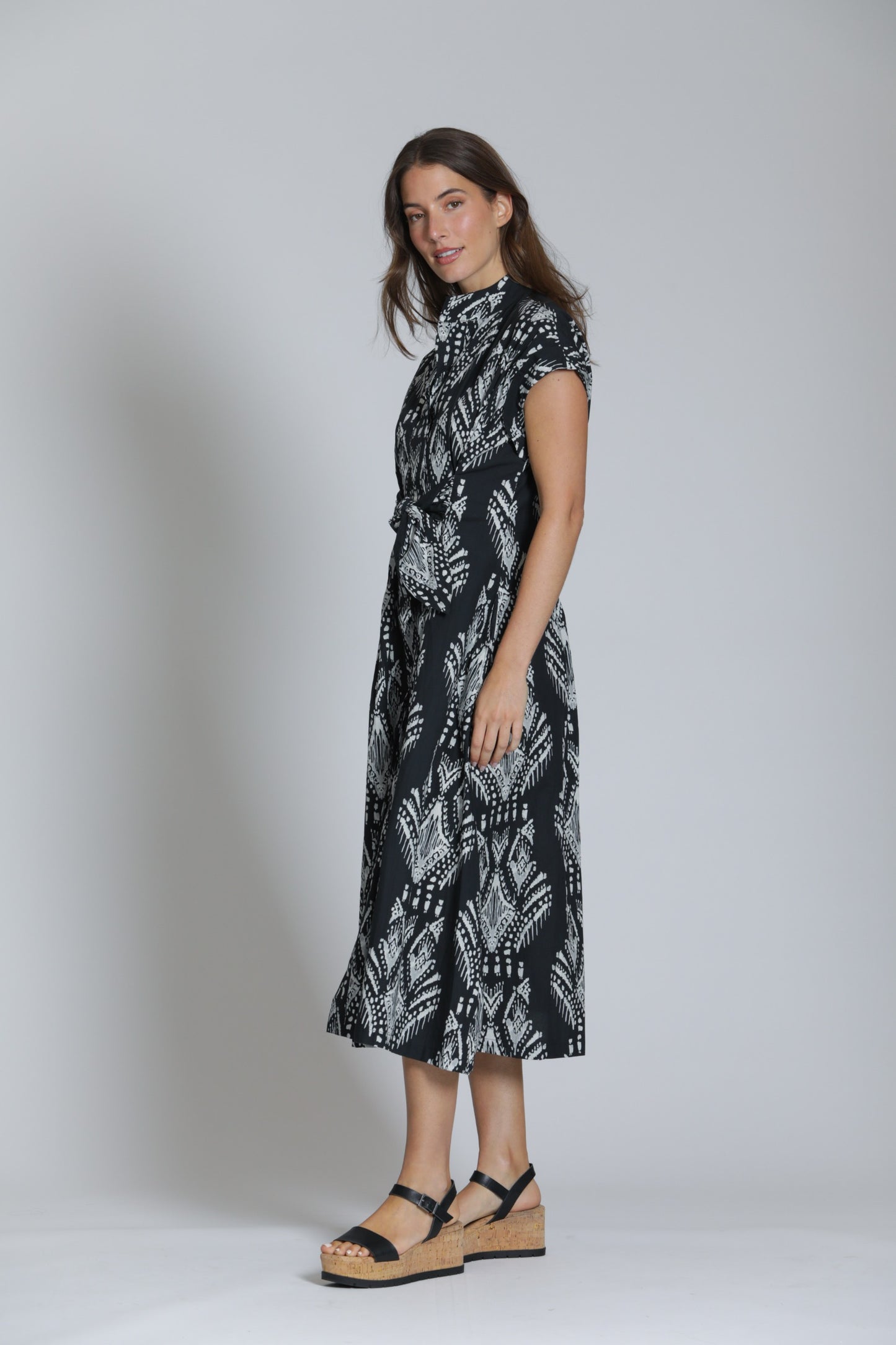 Tie Front Dress