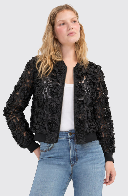 Woven Bomber Jacket