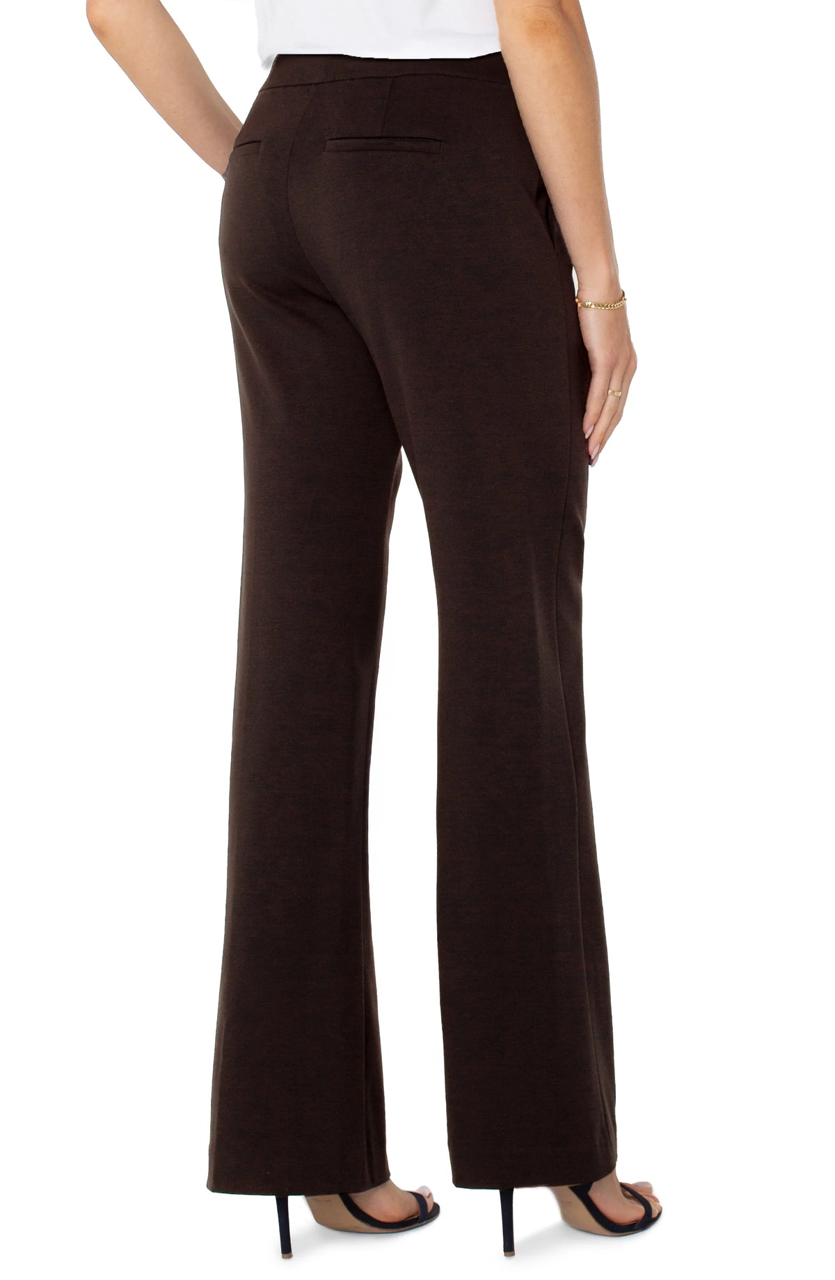 Kayla Wide Leg  Pull-On Trousers