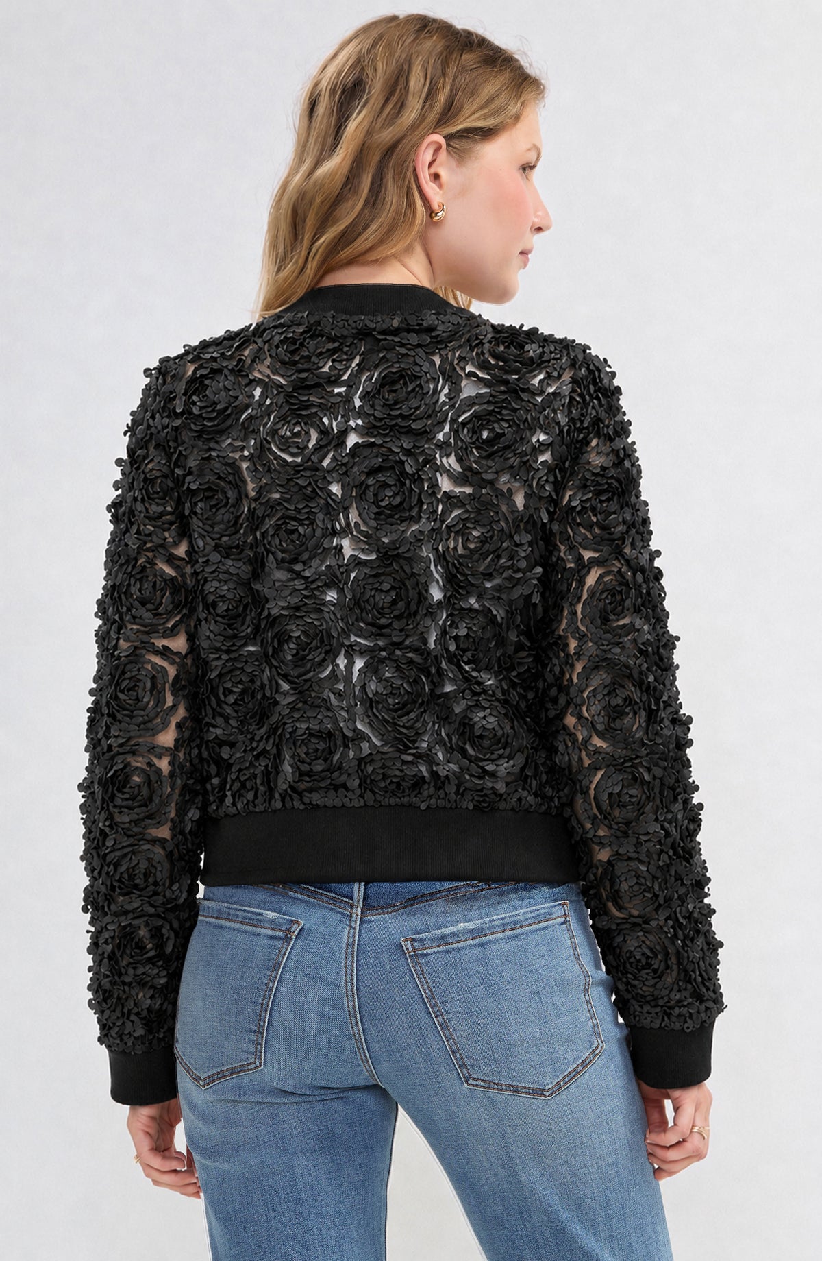 Woven Bomber Jacket