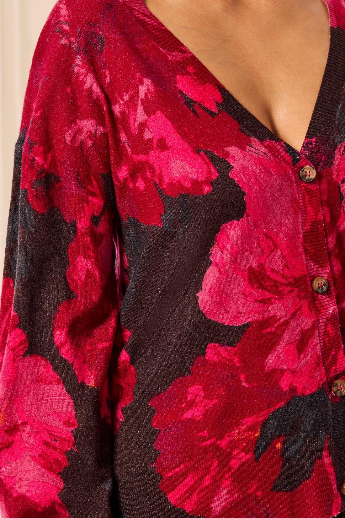 Lightweight V-Neck Sweater Cardigan