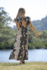 Amirah Frill Wrap Dress