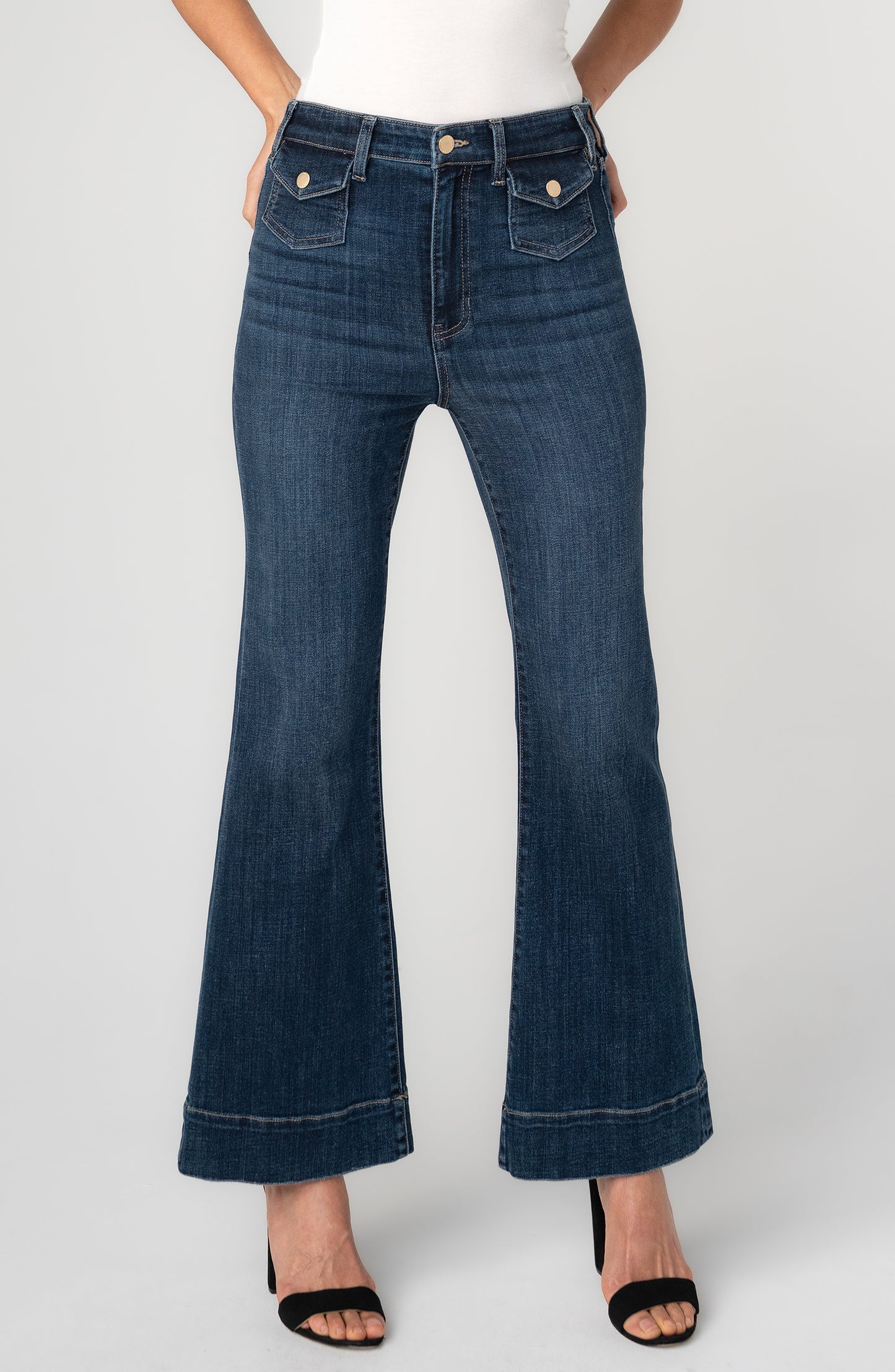 Hannah Hi-Rise Flare Jean