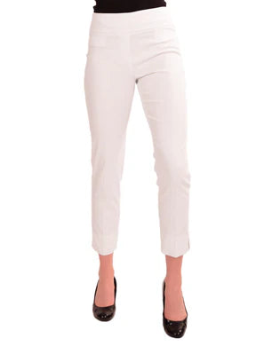 Cigarette Ankle Pant-Pure White
