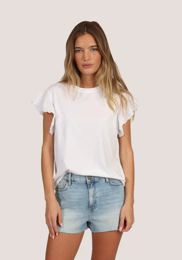 Presley Tee - White