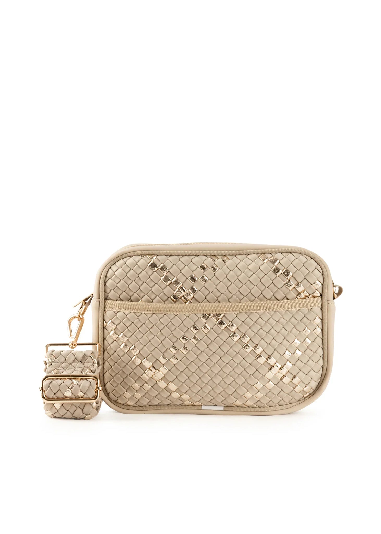 Drew Woven Crossbody