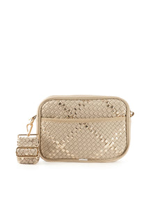 Drew Woven Crossbody
