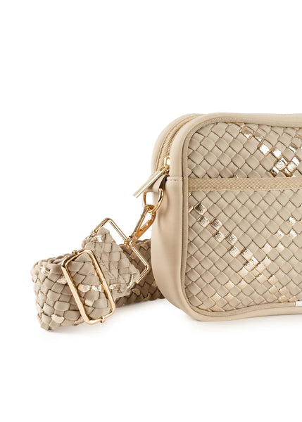 Drew Woven Crossbody