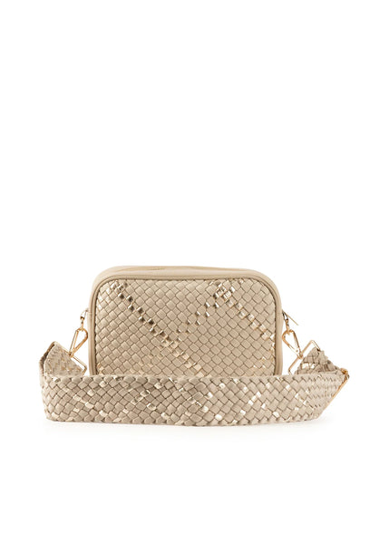 Drew Woven Crossbody